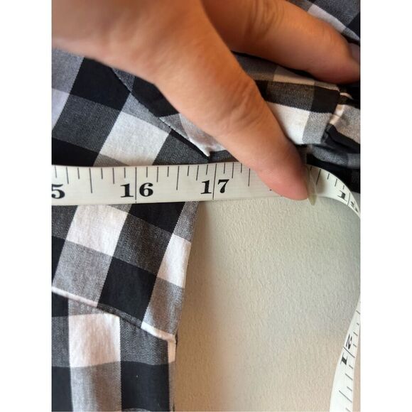 J.Crew Women's Gingham Tie Sleeve Dress XXS Picnic Minimalist French Cottagecore - Picture 4 of 8